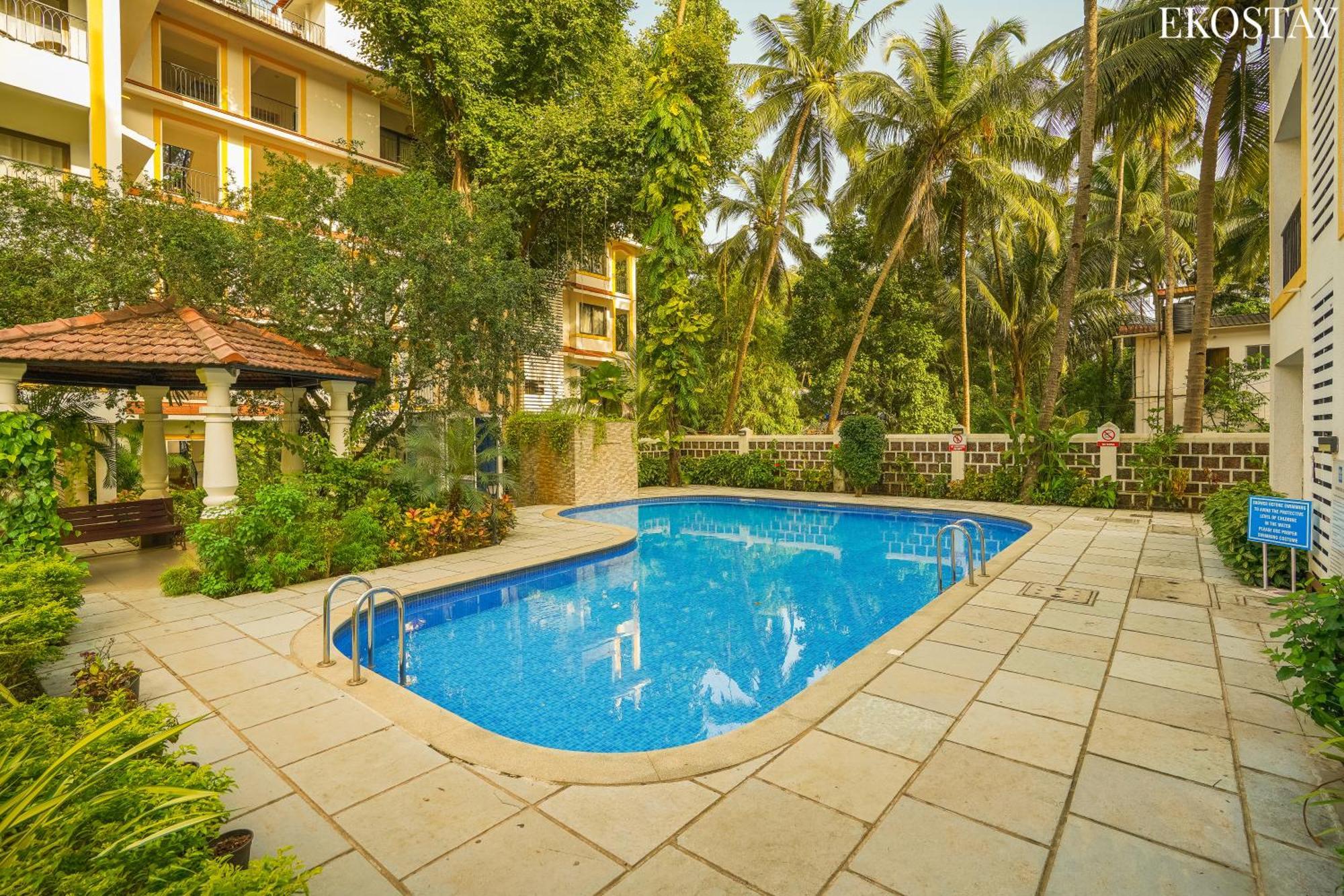 Ekostay - Belvedere Apartment Candolim Esterno foto