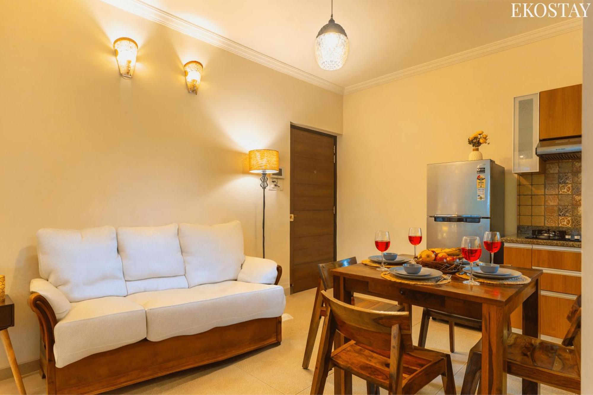 Ekostay - Belvedere Apartment Candolim Esterno foto